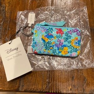 Vera Bradley
Disney Zip ID Case in Ariel Floral Ditsy